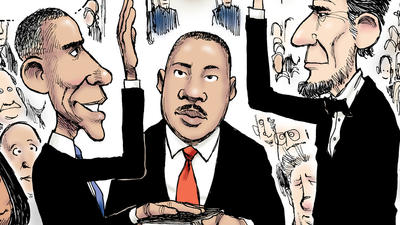 obama-lincon-king