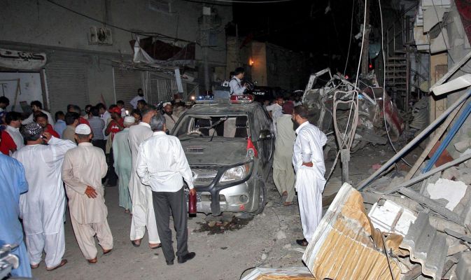 attentato Karachi