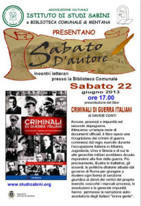 sabato d'autore1