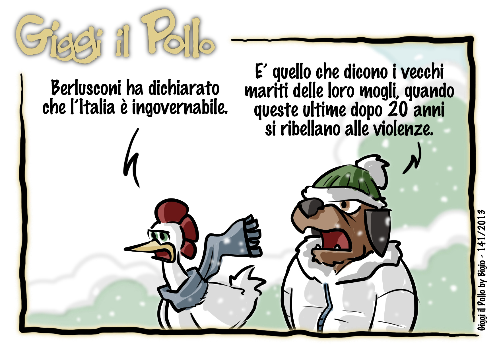 Giggi il Pollo 141 – by Bigio