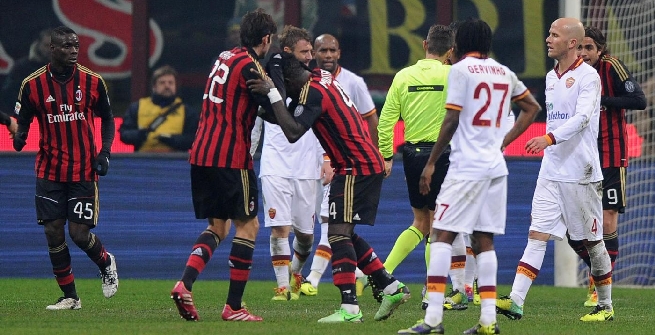 LA ROMA SPRECA E REGALA UN PUNTO AL MILAN. JUVE A PIU’ CINQUE.