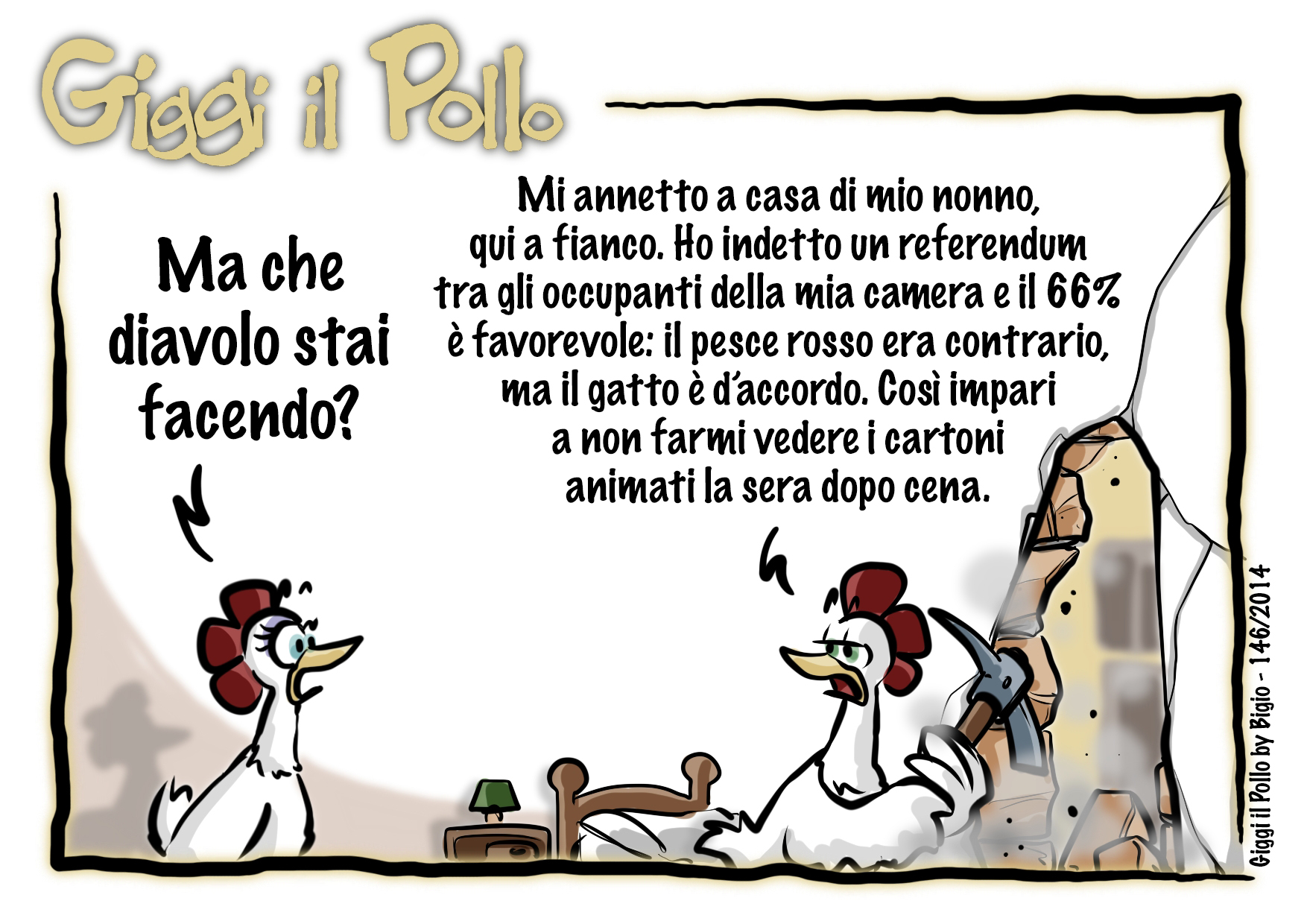 Giggi il Pollo 146 – by Bigio