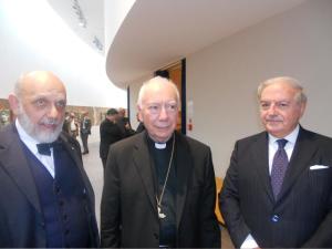da sin.Ivo Amendolagine, card. Francesco Coccopalmerio, Achille Colombo Clerici