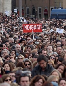 manifestazione politica