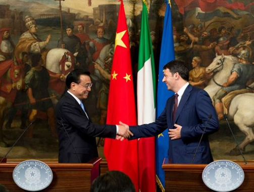 Italia-Cina. Firmato accordi commerciali per oltre 8 miliardi di euro.
