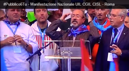 Noi3Tv: Il Video della  Manifestazione Nazionale UIL CGIL CISL