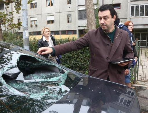 aggressione salvini