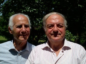 Il presidente di Assoedilizia Achille Colombo Clerici con il vice presidente Bernardo Negri da Oleggio