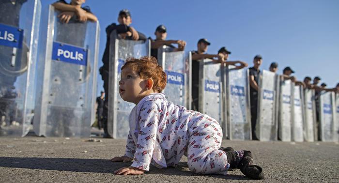 Syrian refugees in Edirne