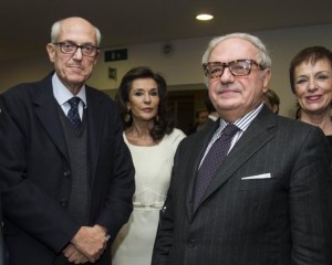il Prefetto di Milano Francesco. Paolo Tronca con Achille Colombo Clerici, Patrizia Signorini e Claudia Buccellati