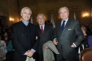 Achille Colombo Clerici con Michele Saponara e Alberto de Luca