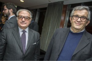 Foto archivio : don Virginio Colmegna con Achille Colombo Clerici pres IEA