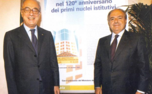 Foto: Corrado Sforza Fogliani con il pres. di EUROPASIA Achille Colombo Clerici