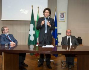  Foto: da sin. Alessandro Panza di Biumo, Marco Cappato e Achille Colombo Clerici 