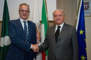 Foto: da sin. Gianfranco Rotondi e Achille Colombo Clerici