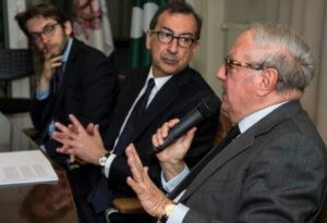 Foto: il Presidente di Assoedilizia Achille Colombo Clerici con Giuseppe Sala