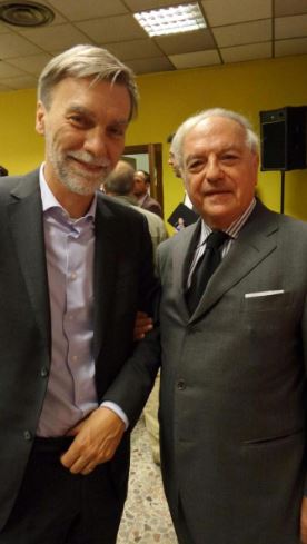 Foto: da sin. Il Ministro Graziano Delrio e Achille Colombo Clerici presidente di Assoedilizia