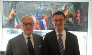 - Achille Colombo clerici con il Console Felix Baumann