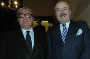 Foto d'archivio: Achille Colombo Clerici e Benito Benedini