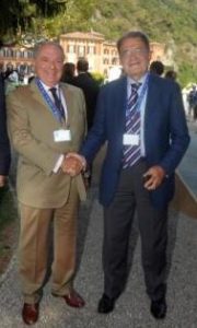 Foto archivio: Achille Colombo Clerici con Romano Prodi