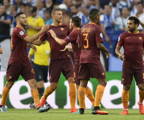 Una bella Roma strappa il pareggio in Portogallo.