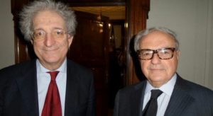 Foto: Achille. Colombo Clerici con il viceministro Enrico Morando