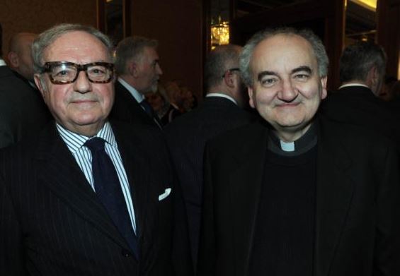 Foto: Mons. Franco Buzzi con il pres. IEA Achille Colombo Clerici