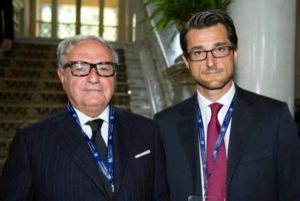  Foto: Stefano Simontacchi con il presid. di IEA Achille Colombo Clerici al Forum Ambrosetti di Cernobbio