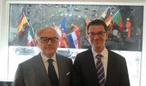 - Achille Colombo Clerici con Felix Baumann