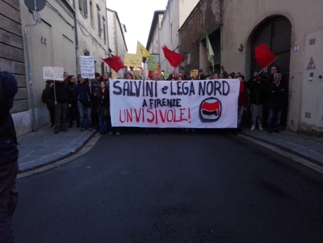Lega: contromanifestazione; a Firenze 'un vi si vole'