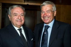  Foto: Achille Colombo Clerici con il presidente di Confcommercio Carlo Sangalli