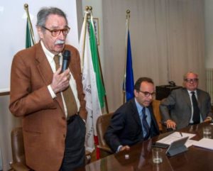Foto: Marco Romano con Stefano Parisi e con il pres. IEA Achille Colombo Clerici 