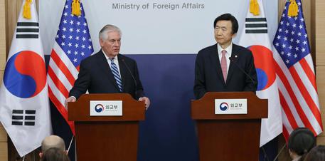 US Secretary of State Rex Tillerson visits Seoul