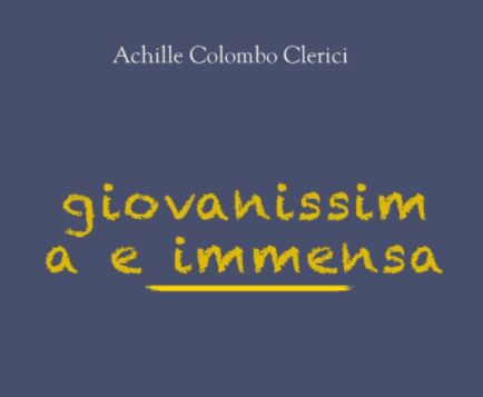 Giovanissima e Immensa. Ritratto della nostra società alle soglie del “New Normal”.