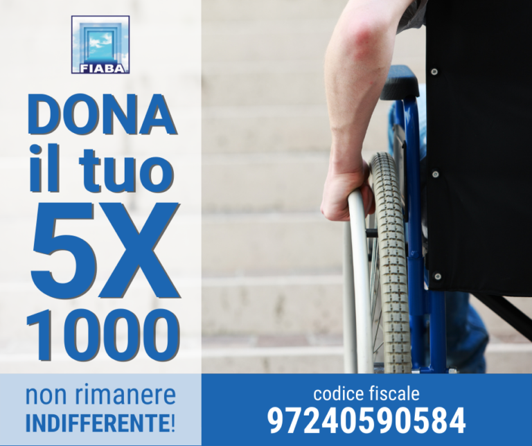 Fiaba Onlus, dona il tuo 5×1000