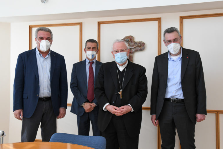 Il Cardinale Bassetti incontra i Segretari dei Sindacati