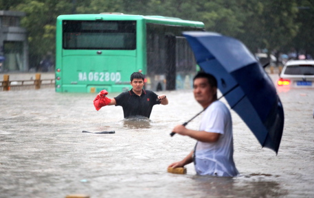 Cina, 33 le vittime legate alle piogge torrenziali
