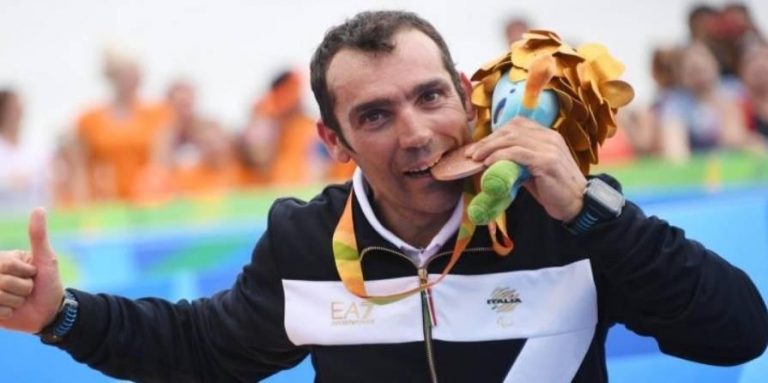 Paralimpiadi: Giovanni Achenza bronzo nel triathlon PTWC maschile.