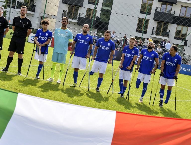 Calcio amputati, Europei di Cracovia: battuta la Georgia, Italia ai quarti