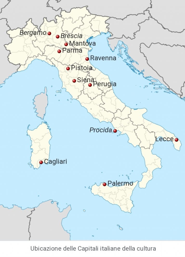 Capitale italiana della Cultura 2024, presentate 23 candidature per l’ambito titolo.