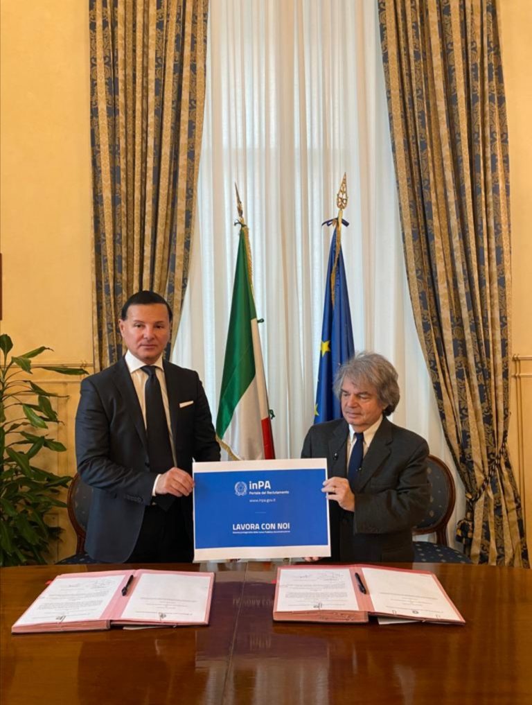 DEIANA, PRESIDENTE CONFASSOCIAZIONI: “FIRMATO IL PROTOCOLLO D’INTESA CON IL MINISTRO BRUNETTA PER IL PORTALE DEL RECLUTAMENTO InPA. GRANDE SODDISFAZIONE MA ANCHE FORTE MOTIVAZIONE A FARE SEMPRE MEGLIO”