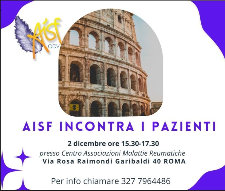 AISF INCONTRA I PAZIENTI