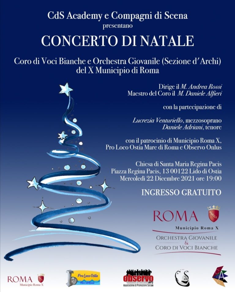 CdS Academy e Compagni di Scena presentano CONCERTO DI NATALE.