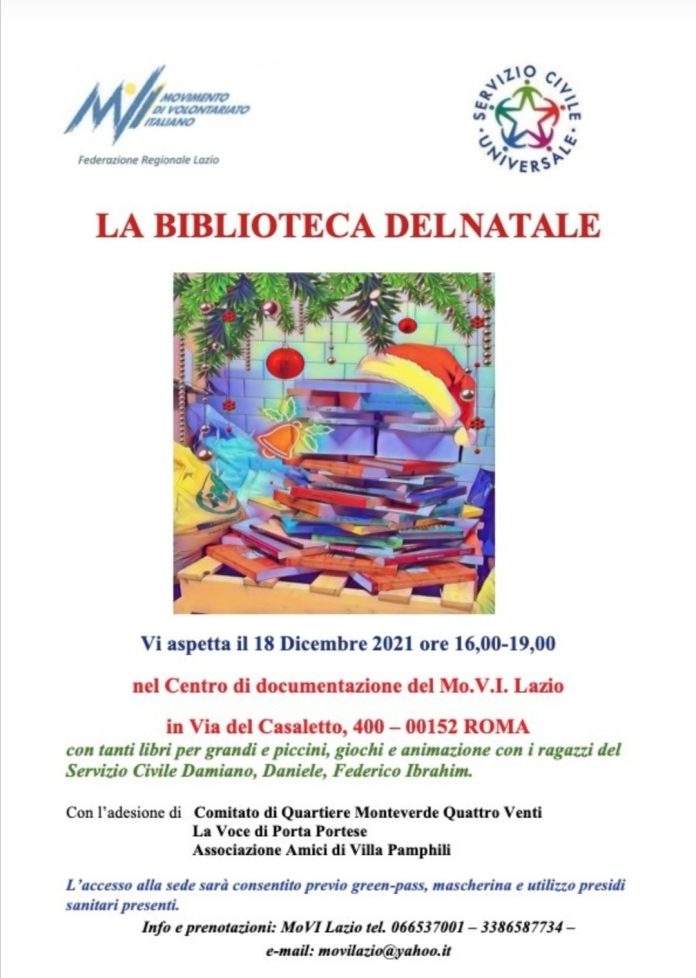 la biblioteca di natale