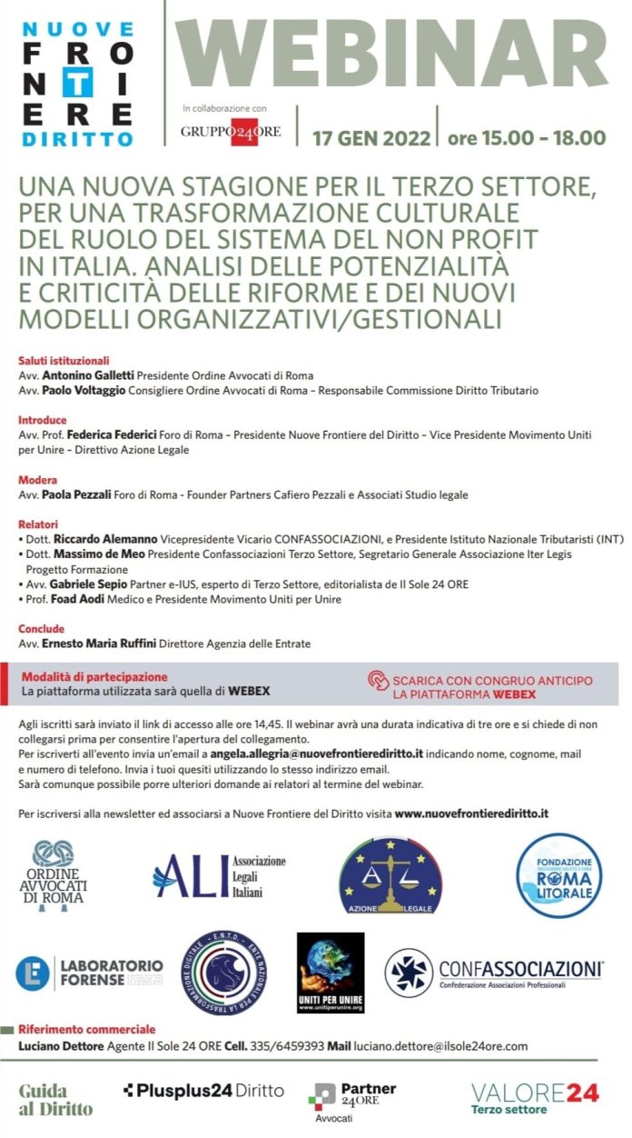 locandina ill sole 24 ore