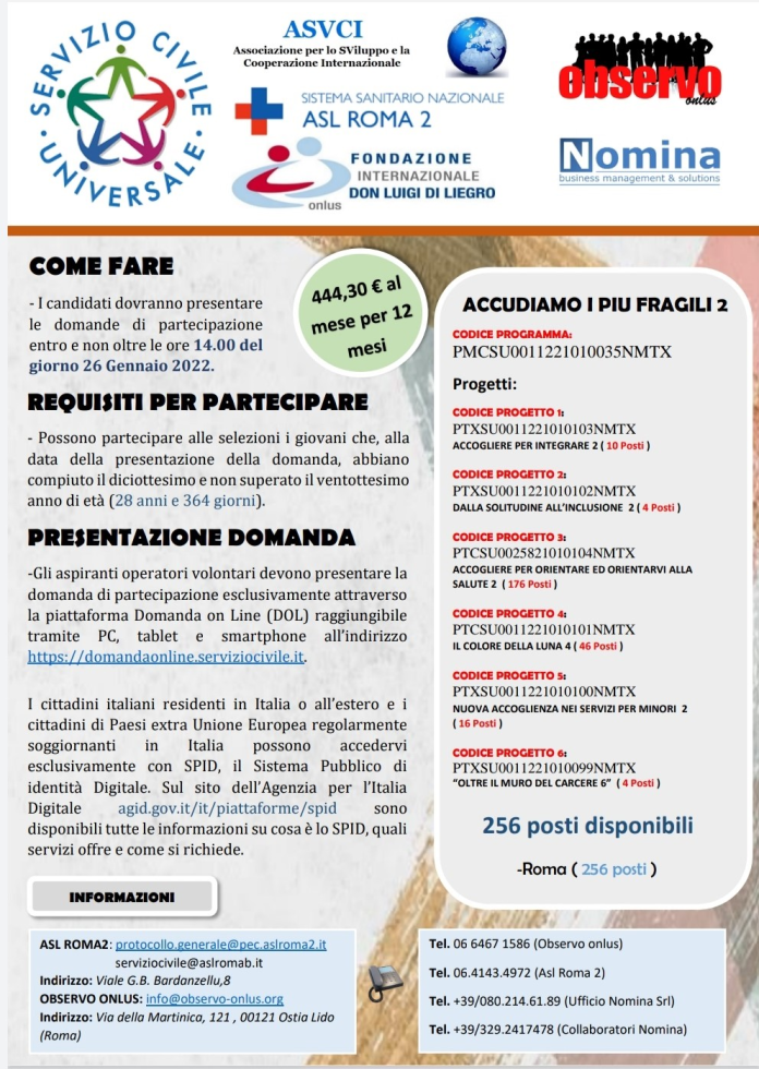 servizio civile