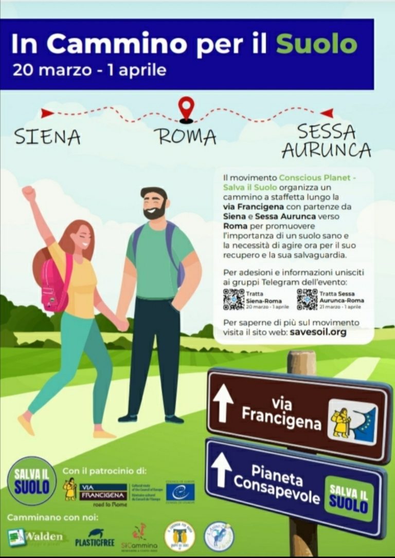 IN CAMMINO PER IL SUOLO.