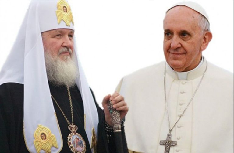 Papa e Kirill, possibile incontro a Gerusalemme a giugno.