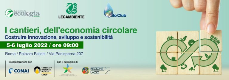 I cantieri dell’economia circolare.