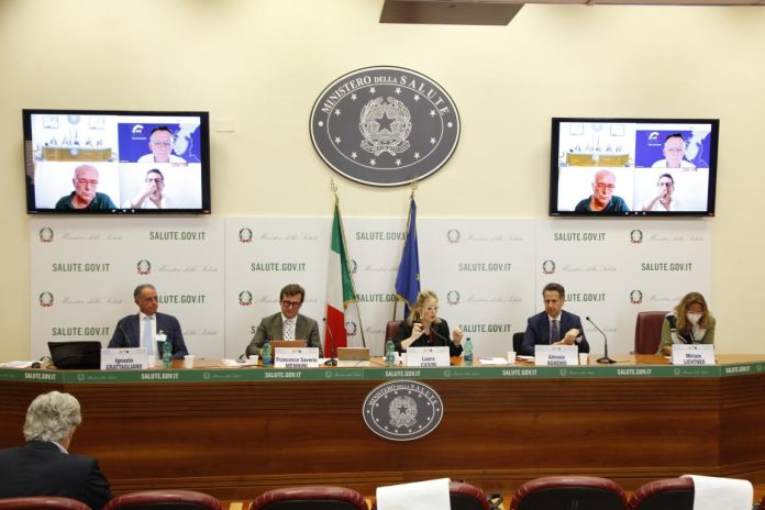 Da sx Grattagliano, Mennini, Cason, Aghemo e Lichtner (2)